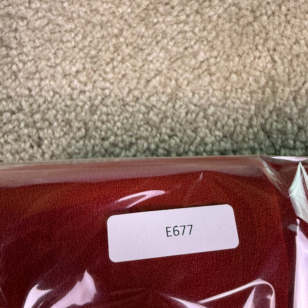 Vintage Bretton Place USA Made 100% Wool Skirt Women’s Sz 14 30x29 Red E677 - Picture 11 of 11